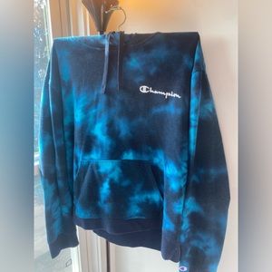 CHAMPION TIE DYE HOODIE